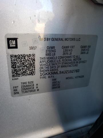Photo 14 from auction – 2018 GMC ACADIA SLT with VIN 1GKKNMLS4JZ152783
