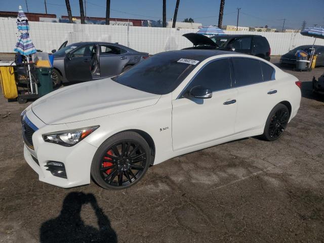 INFINITI Q50 RED SP 2017 with VIN JN1FV7AP1HM850081 - Photo from auction