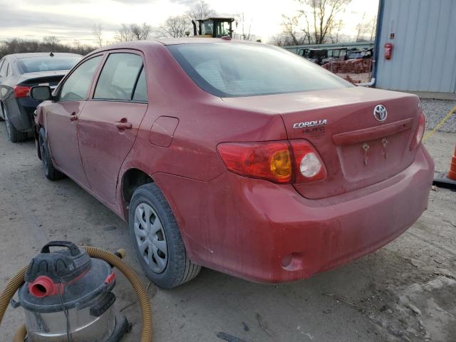 Photo 2 from auction – 2009 TOYOTA COROLLA BA with VIN 1NXBU40E89Z047925