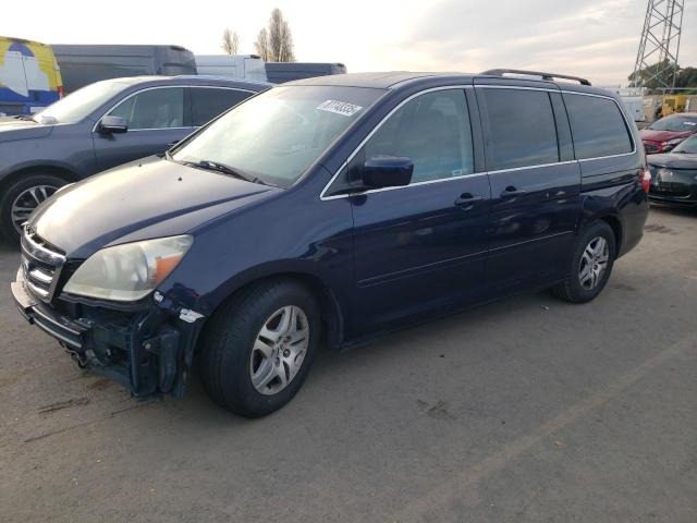 HONDA ODYSSEY EX 2005 with VIN 5FNRL38425B111214 - Photo from auction
