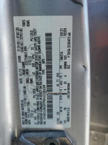 Photo 14 from auction – 2013 FORD ESCAPE SE with VIN 1FMCU9GX7DUC06225