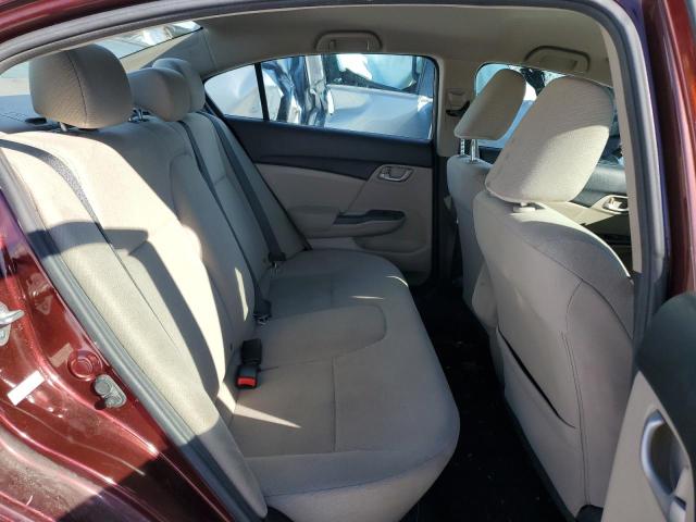 Photo 10 from auction – 2013 HONDA CIVIC LX with VIN 19XFB2F50DE080741