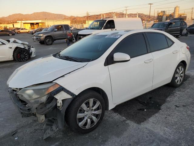 TOYOTA COROLLA L 2014 with VIN 5YFBURHE8EP009270 - Photo from auction