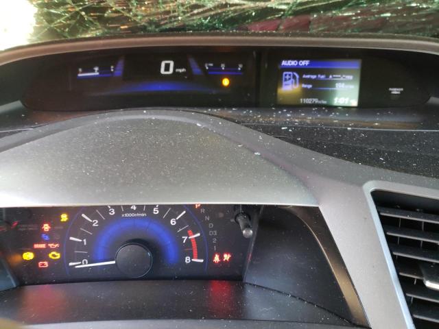 Photo 9 from auction – 2012 HONDA CIVIC LX with VIN 19XFB2F50CE343423