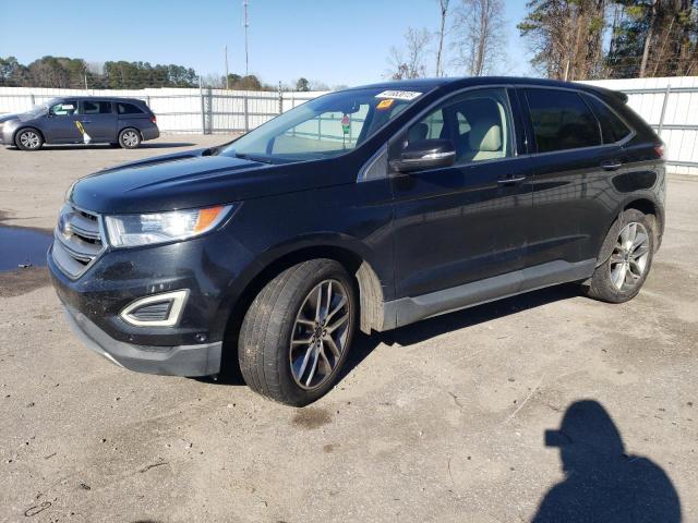 FORD EDGE TITAN 2015 with VIN 2FMPK3K86FBB02211 - Photo from auction