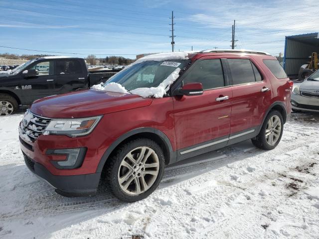 FORD EXPLORER L 2016 with VIN 1FM5K7F83GGB71635 - Photo from auction