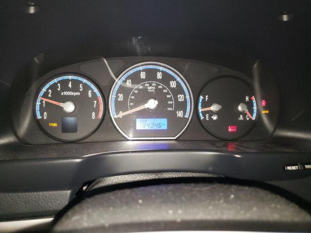 Photo 9 from auction – 2008 HYUNDAI SANTA FE G with VIN 5NMSG73D28H220893