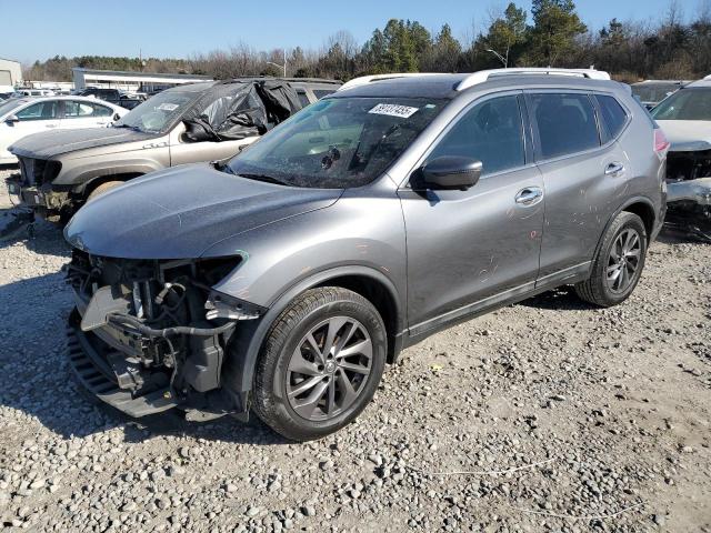 NISSAN ROGUE S 2016 with VIN 5N1AT2MTXGC849228 - Photo from auction