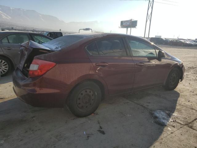 Photo 3 from auction – 2012 HONDA CIVIC LX with VIN 2HGFB2F54CH583791