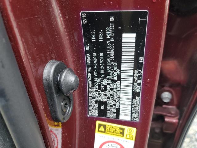 Photo 14 from auction – 2017 TOYOTA HIGHLANDER with VIN 5TDKZRFH2HS192949