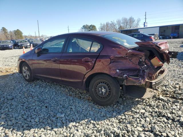 Photo 2 from auction – 2015 HONDA CIVIC LX with VIN 19XFB2F58FE061244