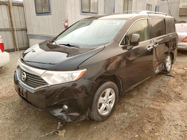 NISSAN QUEST S 2015 with VIN JN8AE2KP8F9123601 - Photo from auction