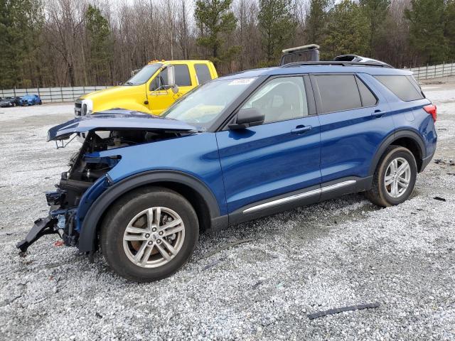FORD EXPLORER X 2022 with VIN 1FMSK7DH5NGA30651 - Photo from auction