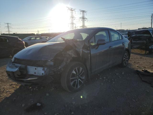 HONDA CIVIC EX 2013 with VIN 19XFB2F80DE026575 - Photo from auction