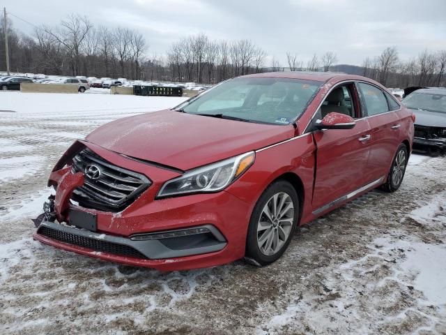 HYUNDAI SONATA SPO 2017 with VIN 5NPE34AF5HH542345 - Photo from auction