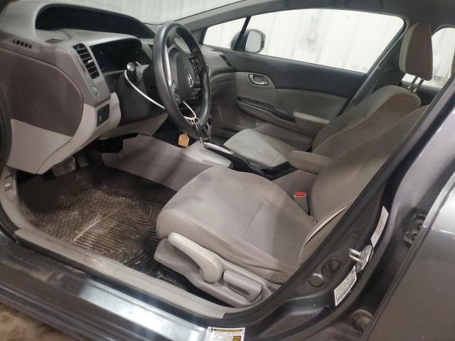 Photo 7 from auction – 2012 HONDA CIVIC LX with VIN 19XFB2F52CE033757