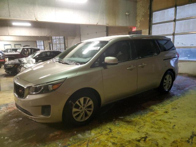 KIA SEDONA LX 2016 with VIN KNDMB5C16G6113097 - Photo from auction