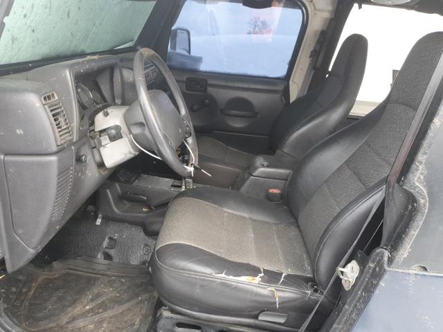 Photo 7 from auction – 2000 JEEP WRANGLER / with VIN 1J4FA49SXYP795171