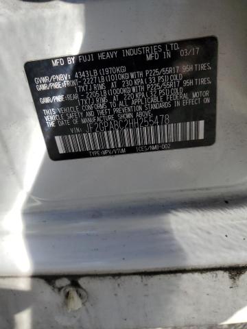 Photo 14 from auction – 2017 SUBARU CROSSTREK with VIN JF2GPABC2HH255478