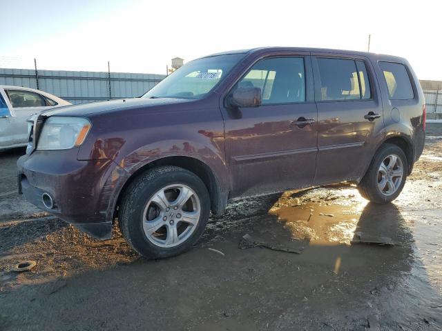 HONDA PILOT EXL 2013 with VIN 5FNYF4H52DB036286 - Photo from auction