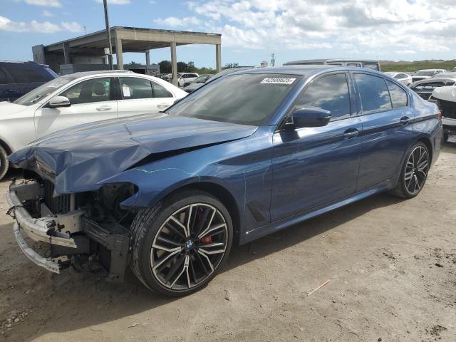 BMW 540 I 2022 with VIN WBA53BJ04NWX51742 - Photo from auction