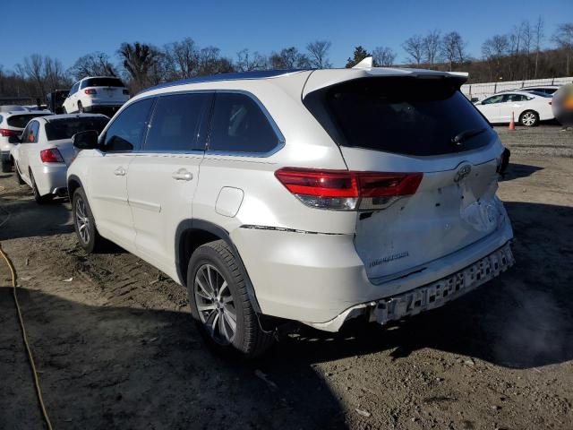 Photo 2 from auction – 2018 TOYOTA HIGHLANDER with VIN 5TDKZRFH9JS542437