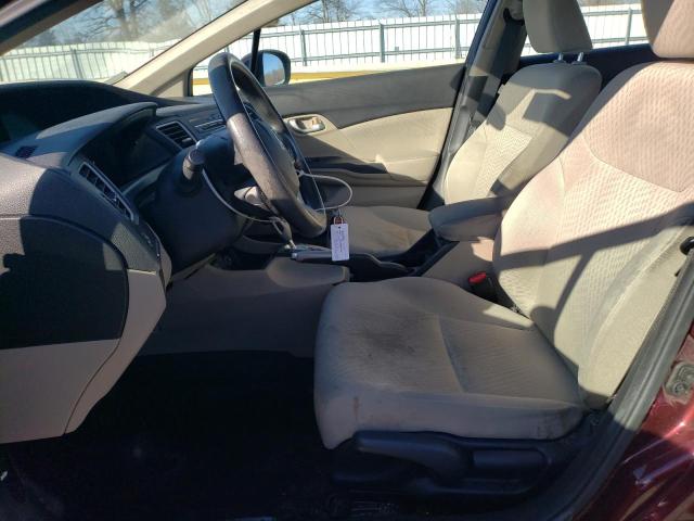 Photo 7 from auction – 2014 HONDA CIVIC LX with VIN 19XFB2F52EE020395