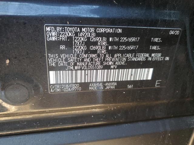 Photo 14 from auction – 2020 TOYOTA RAV4 LE with VIN JTMLWRFV0LD551089