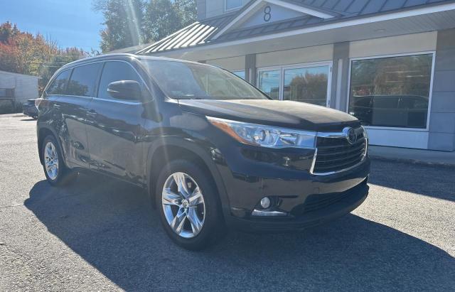 TOYOTA HIGHLANDER 2014 with VIN 5TDDKRFH1ES055428 - Photo from auction