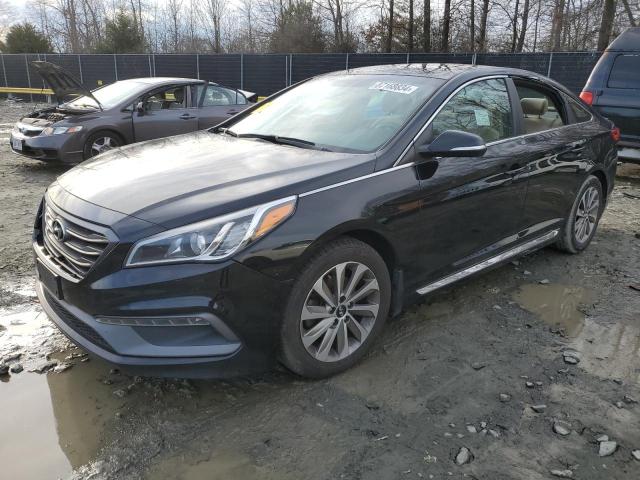 Photo 1 from auction – 2017 HYUNDAI SONATA SPO with VIN 5NPE34AF6HH553578