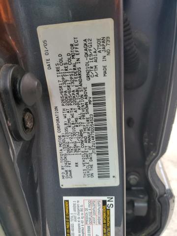 Photo 14 from auction – 2005 TOYOTA 4RUNNER SR with VIN JTEZU14R750054523