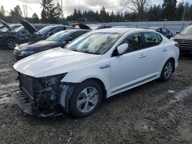 KIA OPTIMA HYB 2015 with VIN KNAGM4AD4F5078558 - Photo from auction