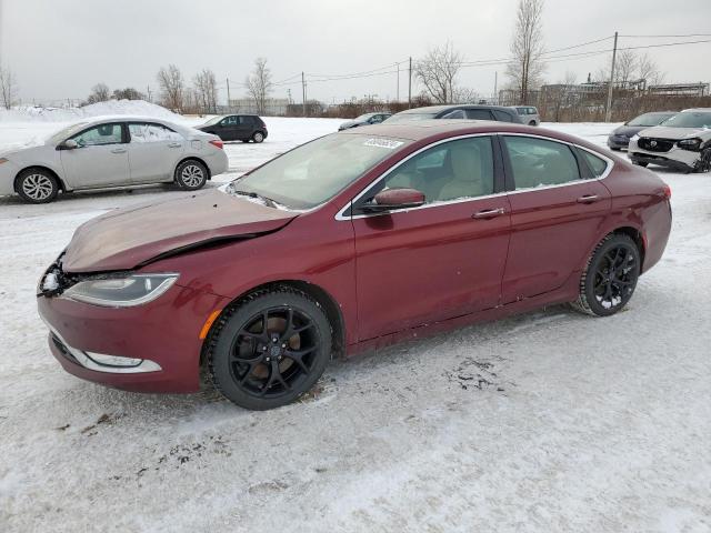 CHRYSLER 200 C 2015 with VIN 1C3CCCEG4FN598024 - Photo from auction
