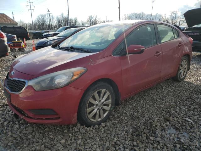KIA FORTE LX 2014 with VIN KNAFX4A61E5184405 - Photo from auction