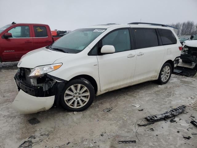 TOYOTA SIENNA XLE 2017 with VIN 5TDDZ3DC7HS166103 - Photo from auction