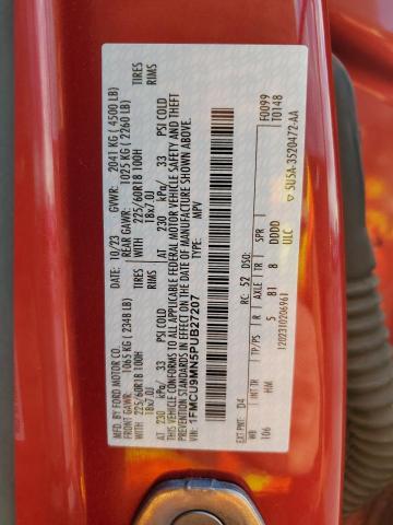 Photo 14 from auction – 2023 FORD ESCAPE ST with VIN 1FMCU9MN5PUB27207
