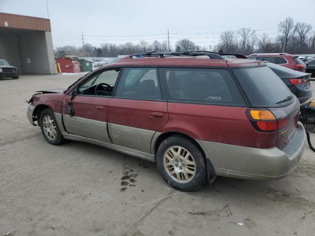 Photo 2 from auction – 2002 SUBARU LEGACY OUT with VIN 4S3BH806927649276