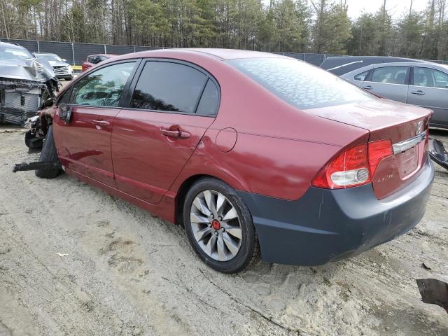 Photo 2 from auction – 2009 HONDA CIVIC LX with VIN 2HGFA16579H502353