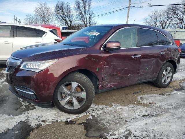 ACURA MDX 2016 with VIN 5FRYD4H29GB049213 - Photo from auction