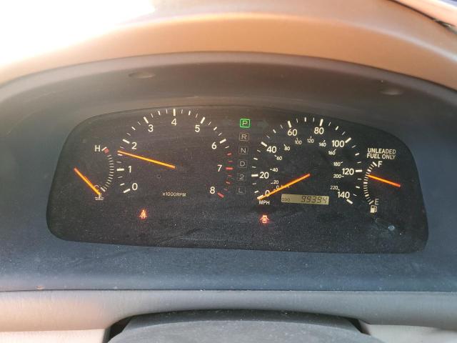 Photo 9 from auction – 1998 LEXUS ES 300 with VIN JT8BF28G0W5044983