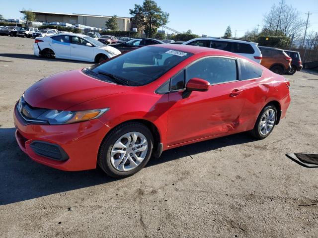 HONDA CIVIC LX 2015 with VIN 2HGFG3B52FH525910 - Photo from auction