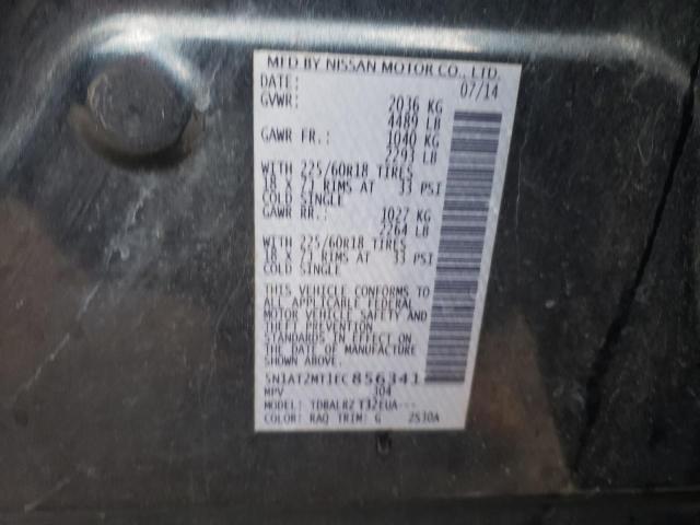 Photo 14 from auction – 2014 NISSAN ROGUE S with VIN 5N1AT2MT1EC856341
