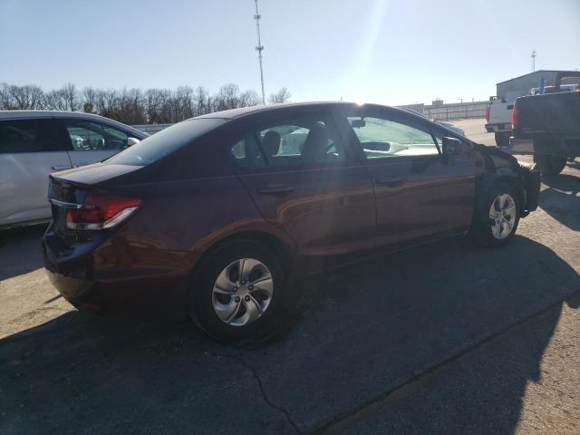 Photo 3 from auction – 2014 HONDA CIVIC LX with VIN 19XFB2F52EE020395