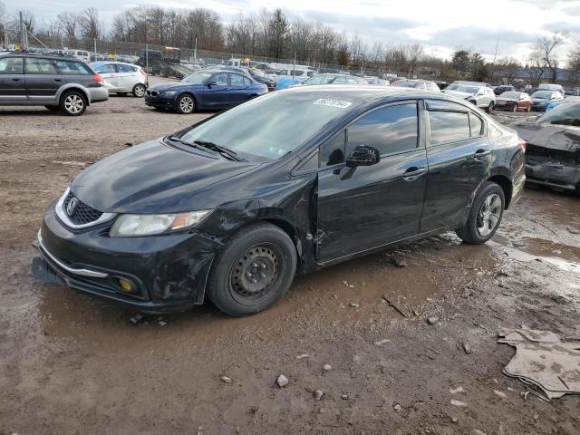 HONDA CIVIC LX 2013 with VIN 19XFB2E55DE082051 - Photo from auction