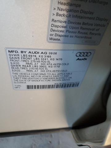 Photo 14 from auction – 2007 AUDI Q7 4.2 QUA with VIN WA1BV94L57D047072