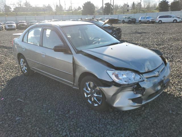 Photo 4 from auction – 2005 HONDA CIVIC LX with VIN 2HGES155X5H594174