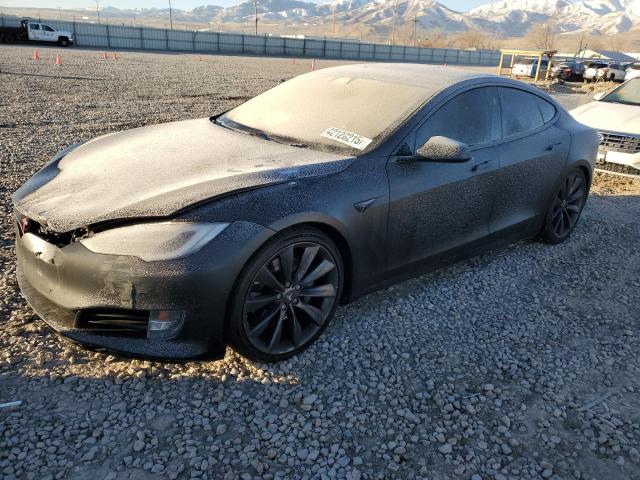 TESLA MODEL S 2017 with VIN 5YJSA1E25HF230927 - Photo from auction