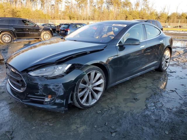 TESLA MODEL S 2014 with VIN 5YJSA1H11EFP43722 - Photo from auction