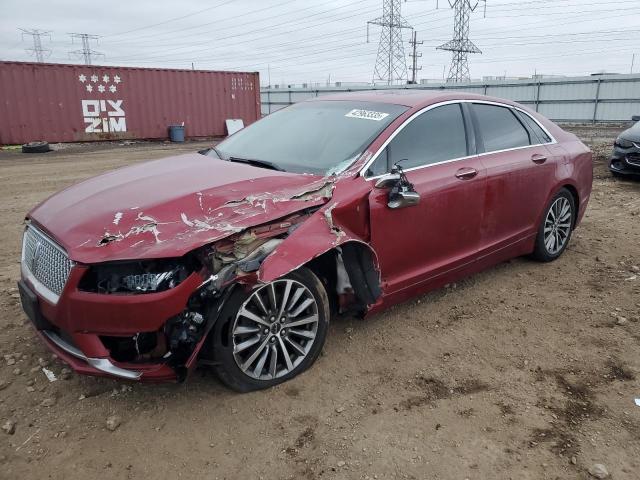 LINCOLN MKZ SELECT 2017 with VIN 3LN6L5D94HR602012 - Photo from auction