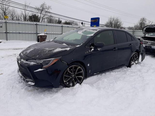 TOYOTA COROLLA LE 2021 with VIN JTDEPMAE5MJ153556 - Photo from auction